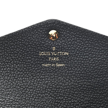 Louis Vuitton Empreinte Sarah Wallet NM Black 6 of 6