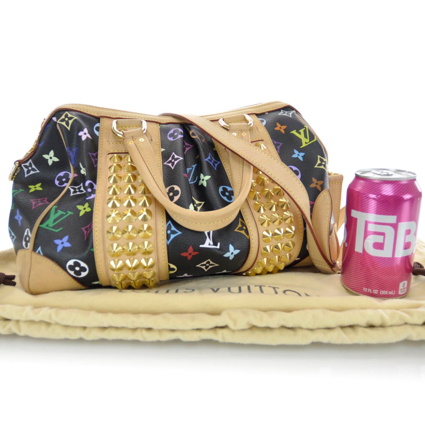 Monogram Multicolor Courtney MM Black