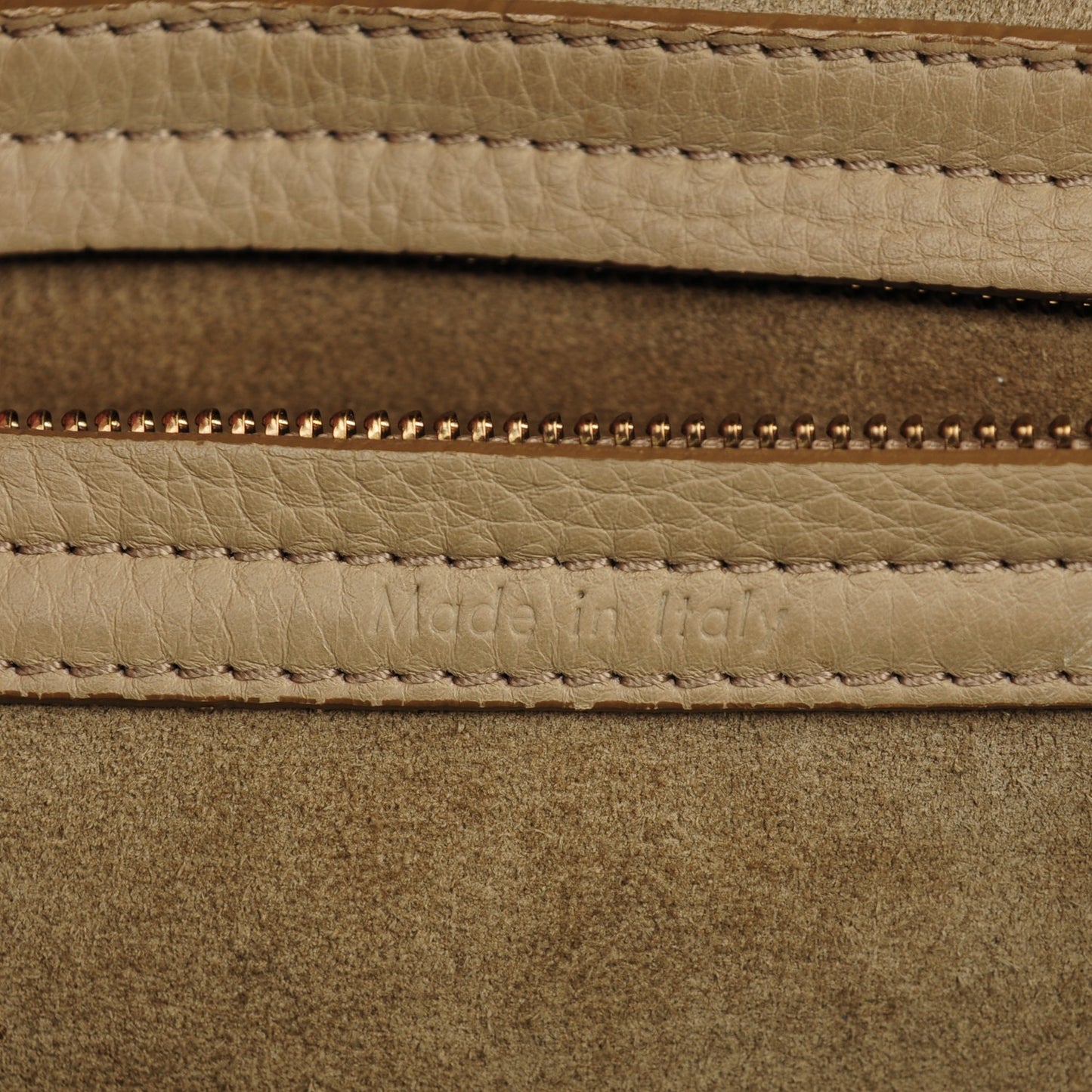 Supple Calfskin Medium Phantom Luggage Dune