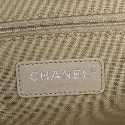 Chanel Mixed Fibers Small Deauville Tote Light Blue 7 of 16