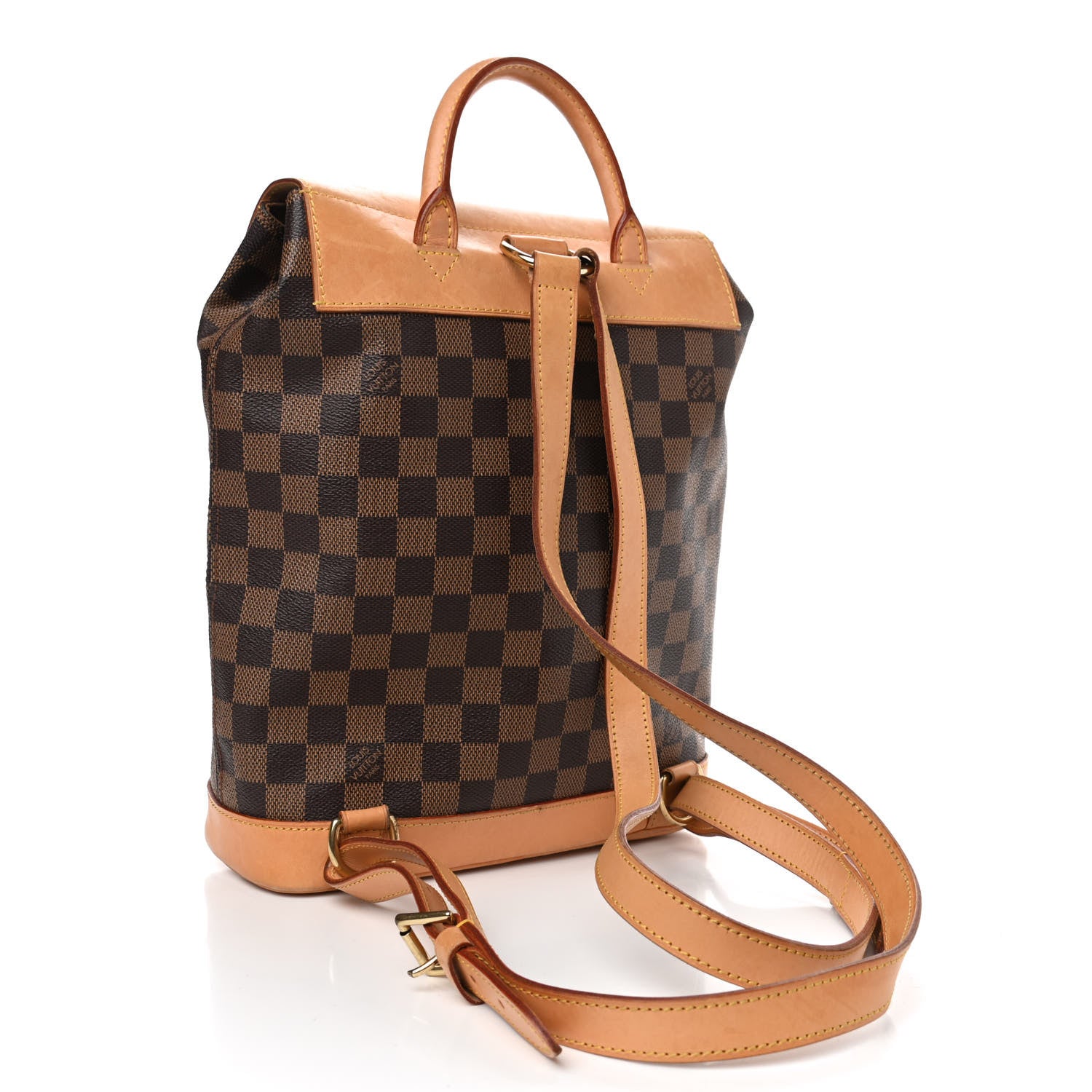 Louis Vuitton Damier Ebene Soho Centenaire Backpack 2 of 5