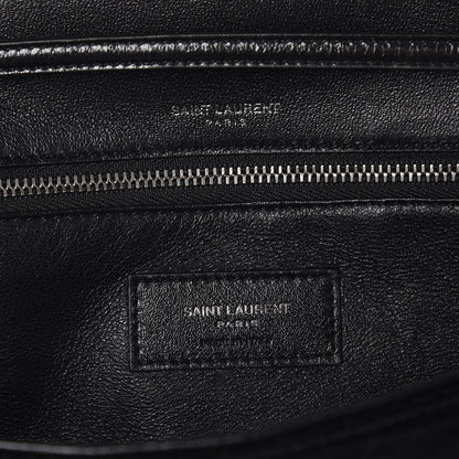 Saint Laurent Velvet Crystal Fetiche Clutch Nero Black 6 of 8