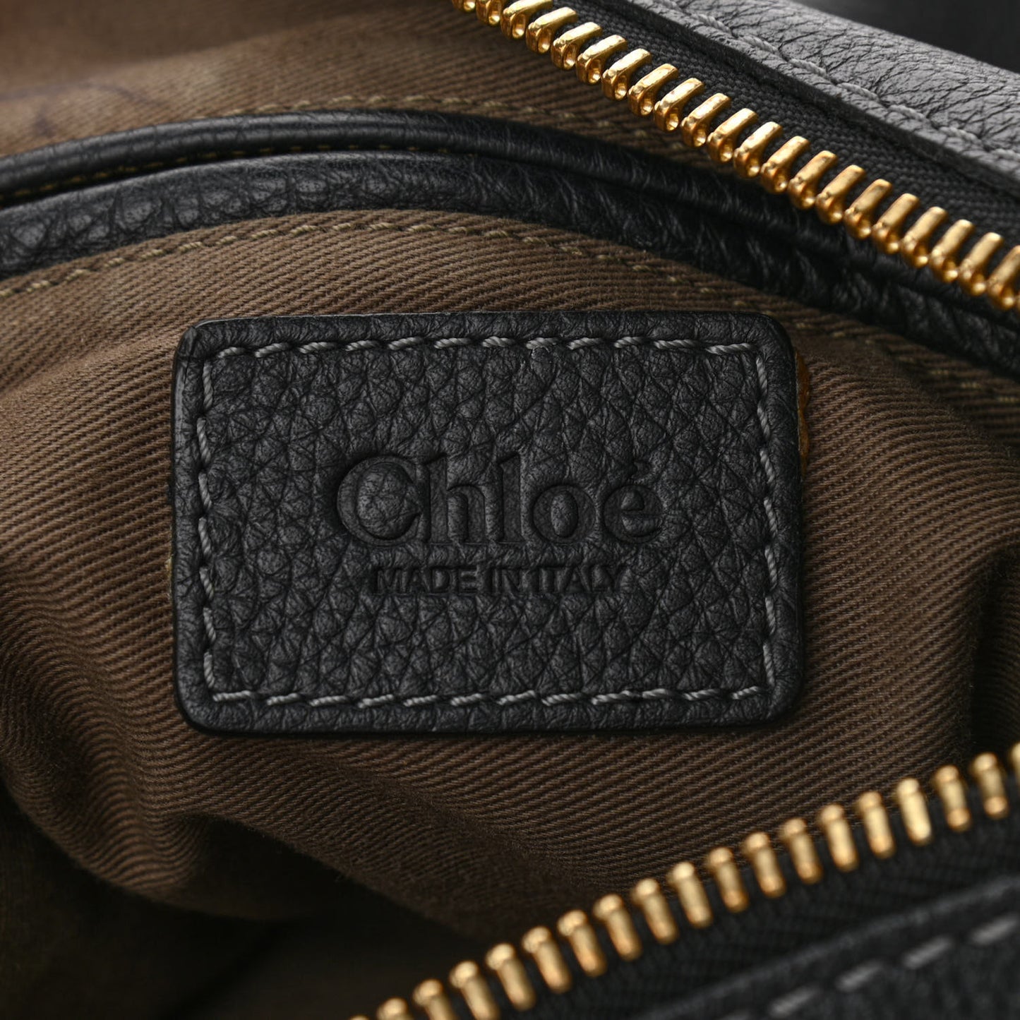 Calfskin Medium Marcie Satchel Black
