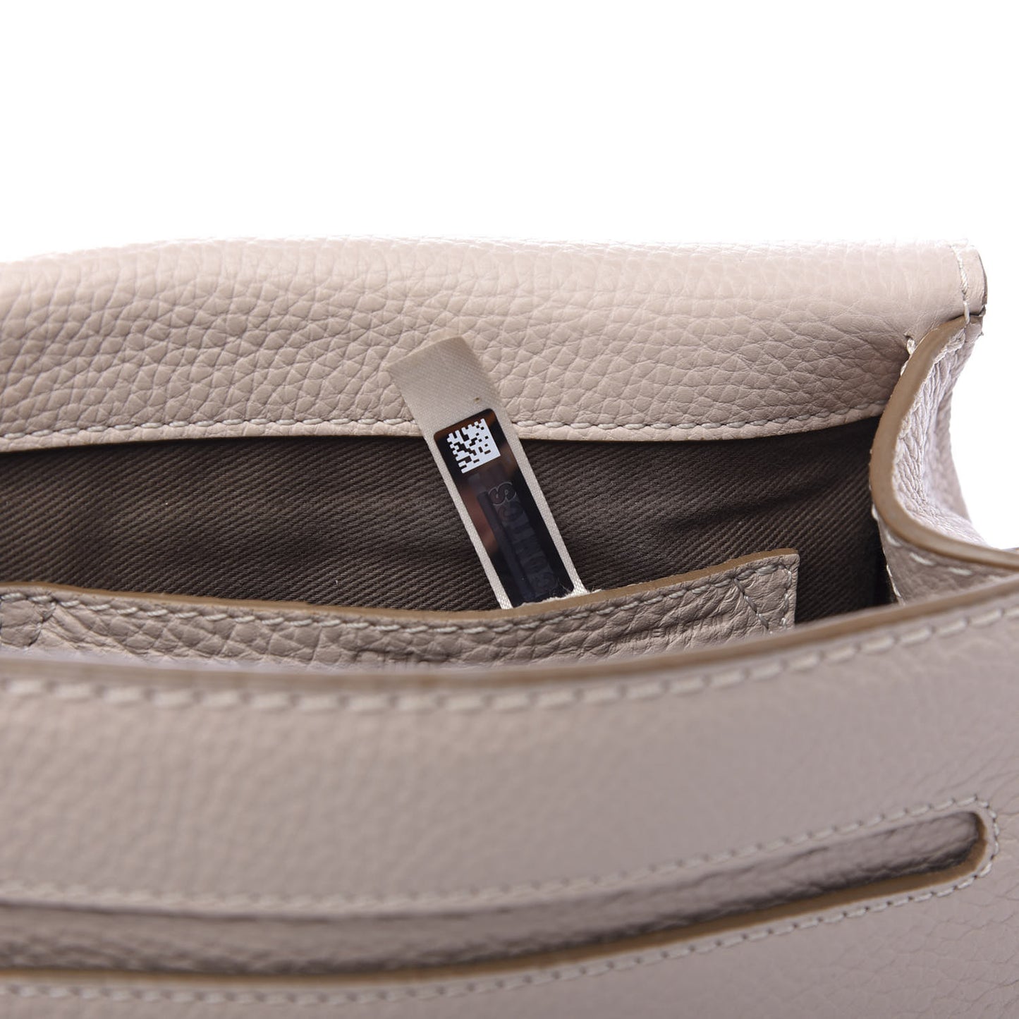 Calfskin Mini Marcie Round Crossbody Bag Abstract White