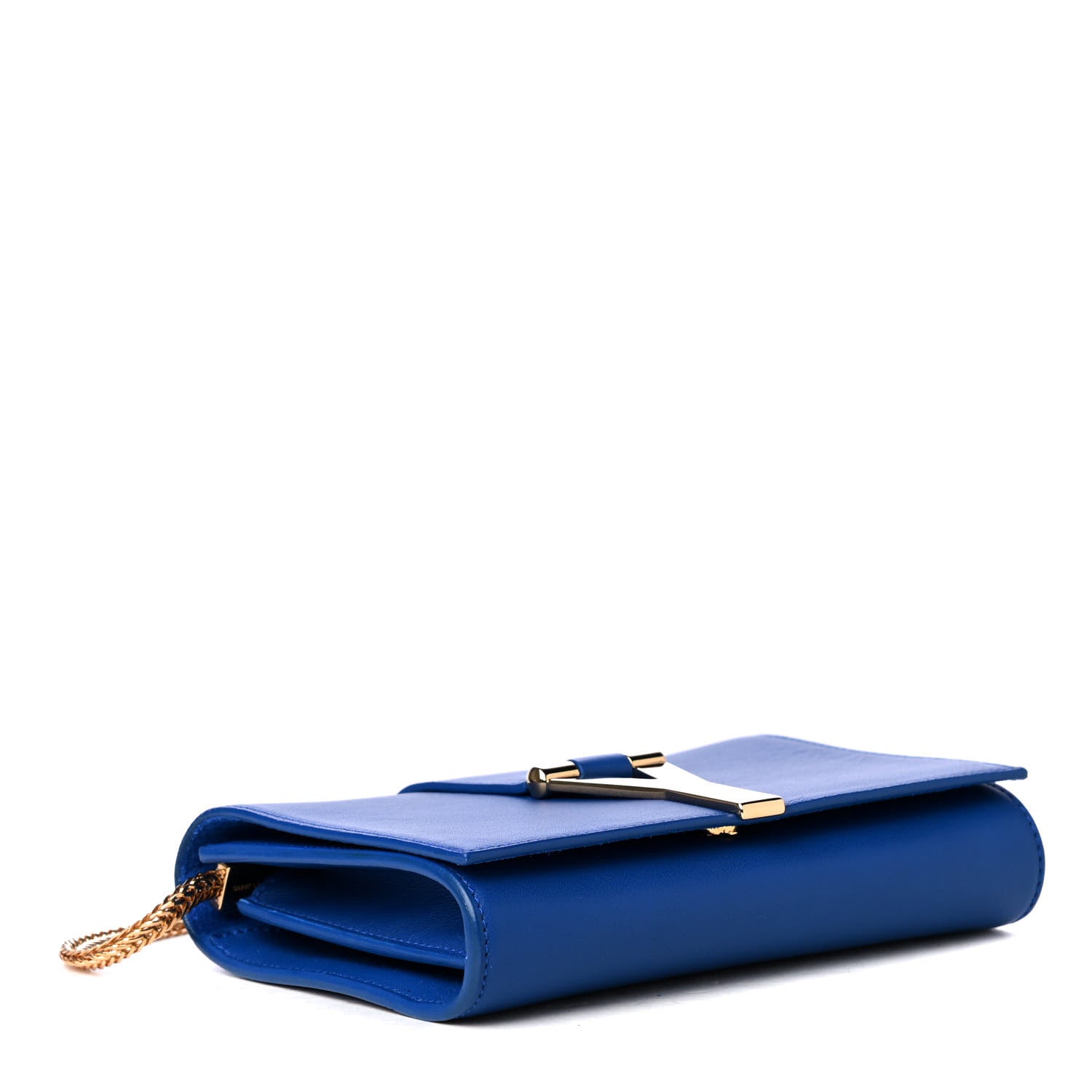 Saint Laurent Calfskin Small Classic Y Satchel Blue 841147