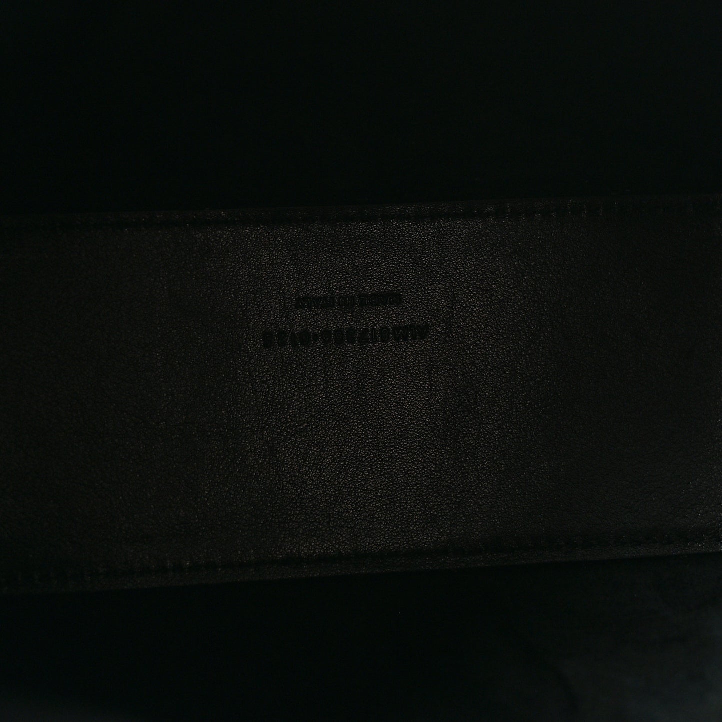 Calfskin Small Bucket Bag Black