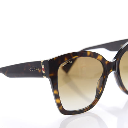 Gucci Acetate Square Frame Sunglasses GG0459S Tortoise 5 of 8