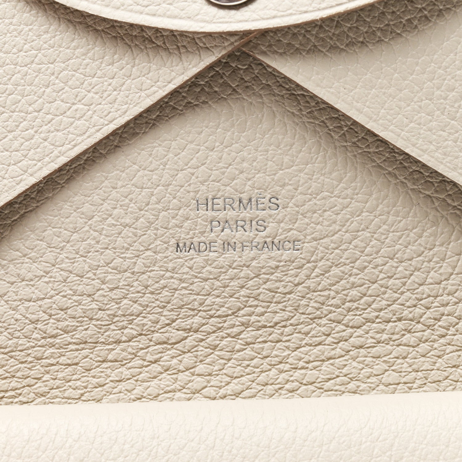 Hermes Evercolor Calvi Duo Card Case Beton 6 of 8