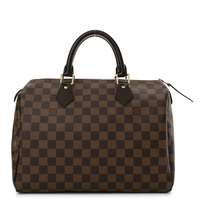 Louis Vuitton Damier Ebene Speedy 30 1 of 12