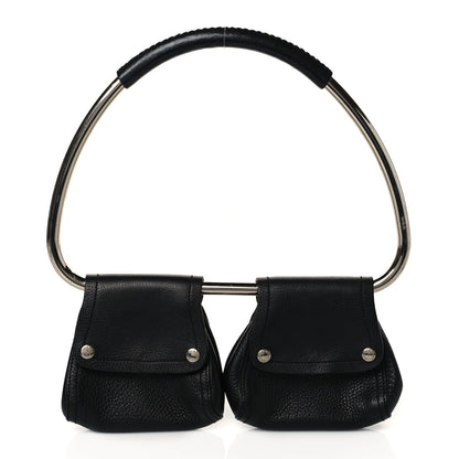 Prada Calfksin Loop Top Handle Bag Black 1 of 8