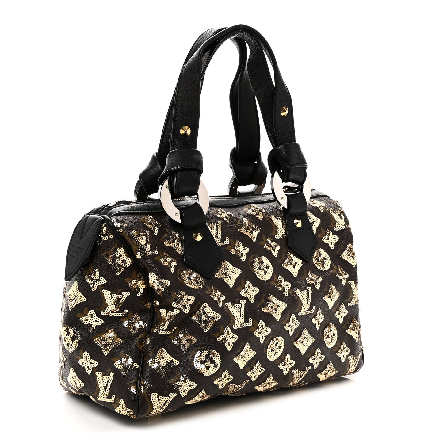 Monogram Sequins Eclipse Speedy 28 Gold