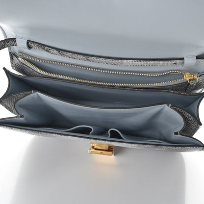 Celine Lizard Medium Classic Box Flap Bag Mineral 5 of 6