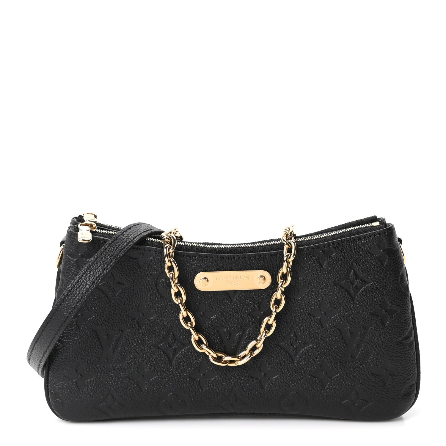 Louis Vuitton Empreinte Monogram Liv Pochette Black 1 of 9