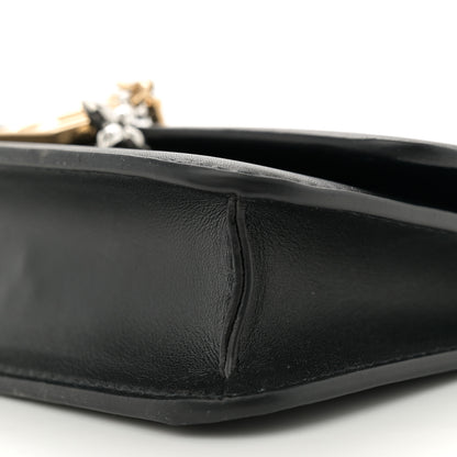 Louis Vuitton Calfskin LV Bloom Wallet On Chain Black 9 of 11