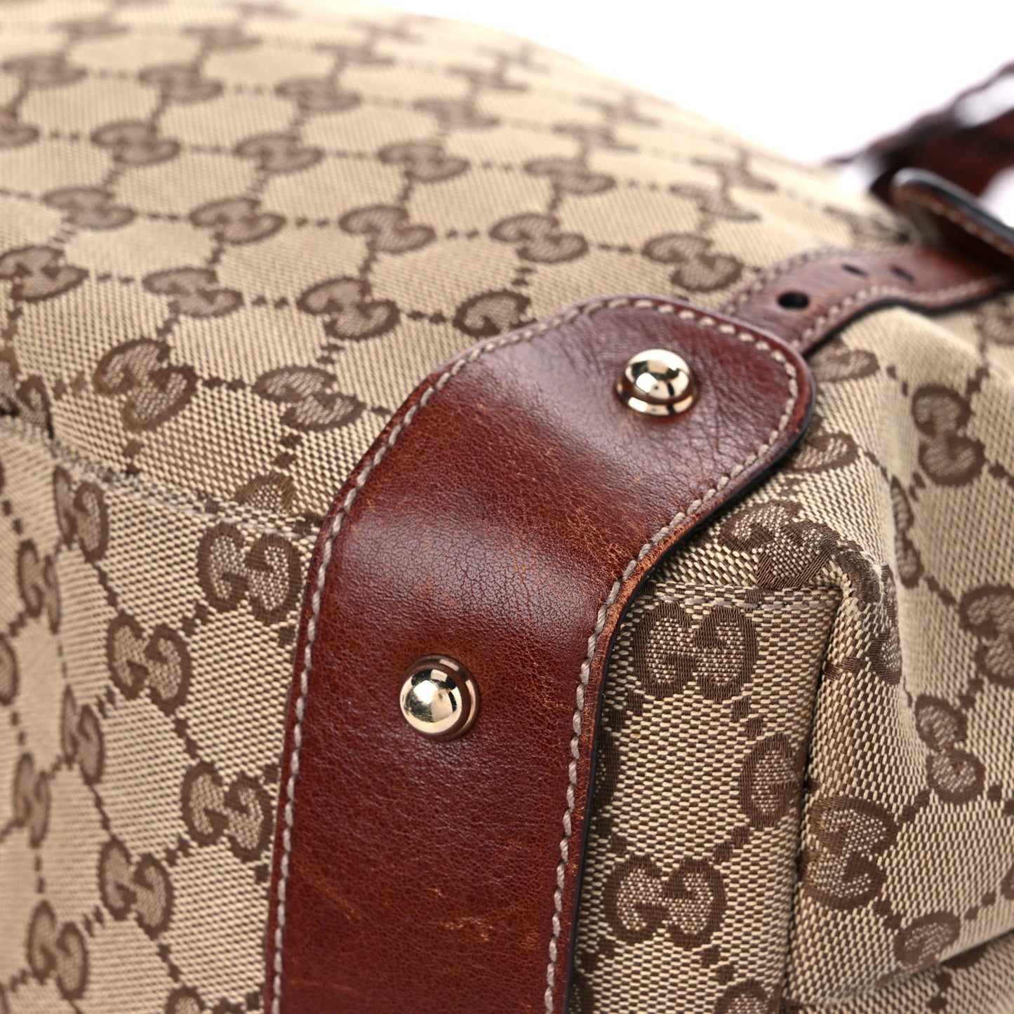 Monogram Medium Pelham Shoulder Bag Brown