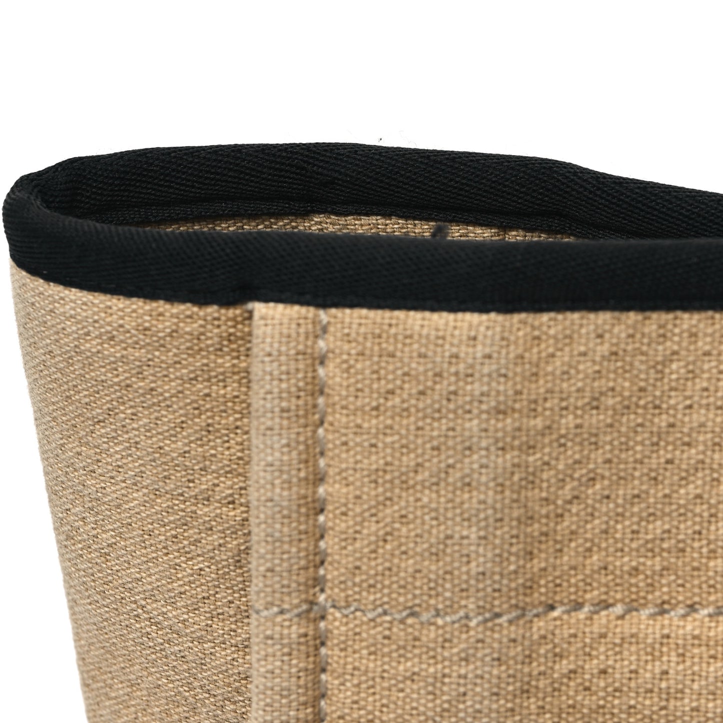 Canvas Small Deauville Tote Beige Black