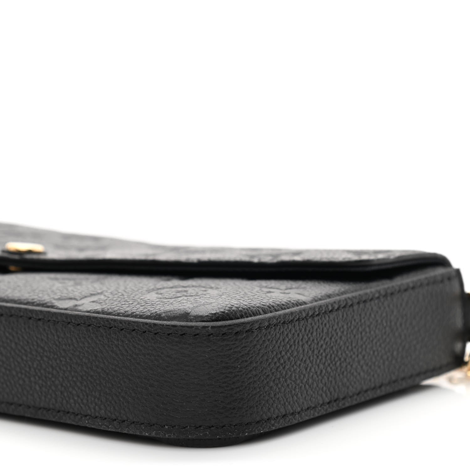 Louis Vuitton Empreinte Pochette Felicie Chain Wallet Black 12 of 13