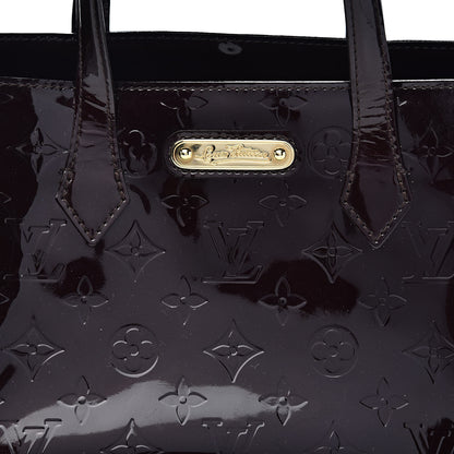 Louis Vuitton Vernis Wilshire PM Amarante 10 of 10