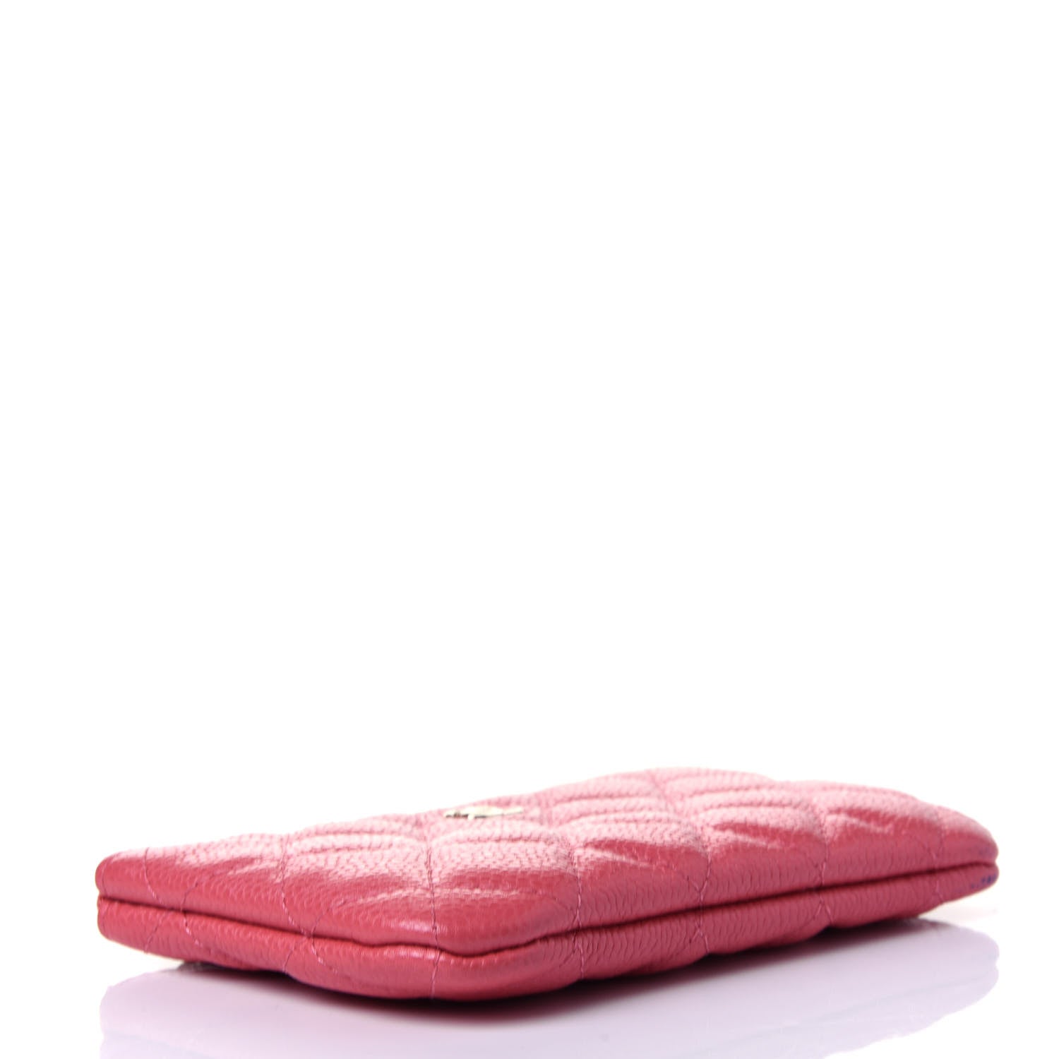 Chanel Iridescent Caviar Quilted Small Cosmetic Case Pink 3 of 5