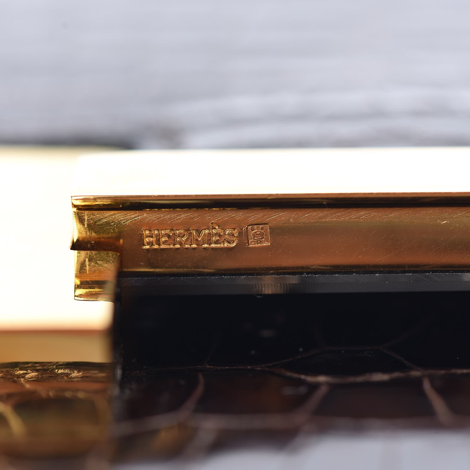 Hermes Shiny Alligator Constance 18 Ebene 11 of 17