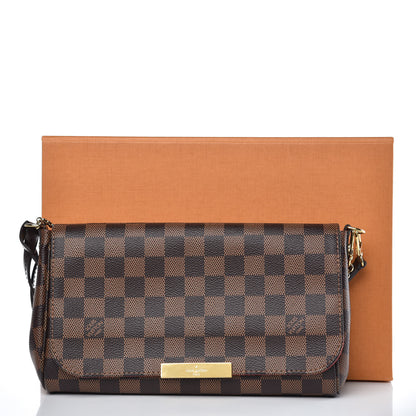 Louis Vuitton Damier Ebene Favorite MM 9 of 9