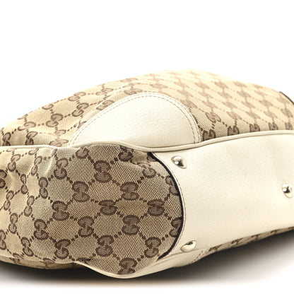 Gucci Monogram Medium Princy Tote Off White 9 of 10