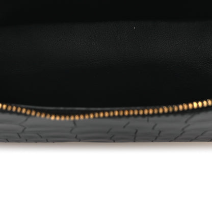 Loro Piana Glazed Alligator L19 Extra Pocket Pouch Black 5 of 10