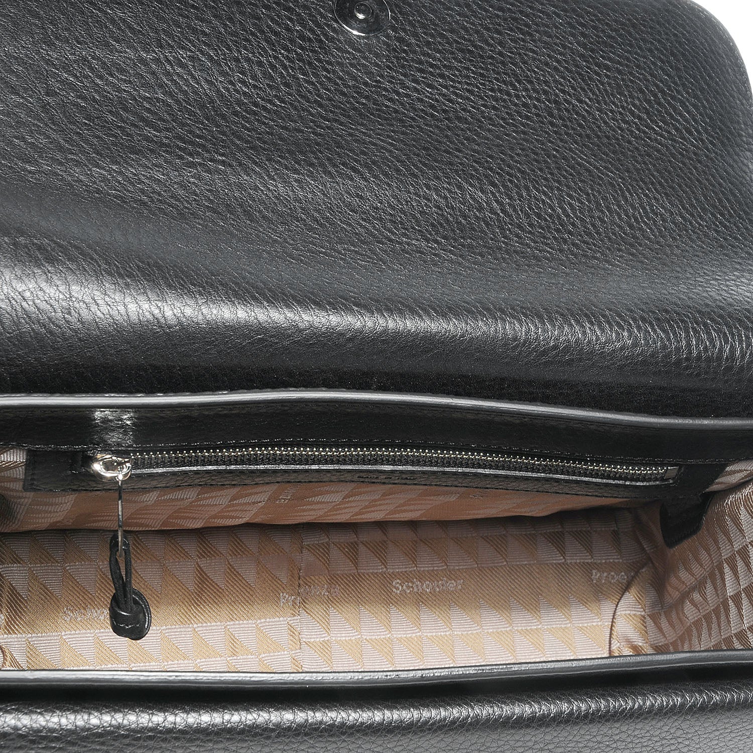 Proenza Schouler Textured Leather PS11 Classic Shoulder Bag Black 12 of 16