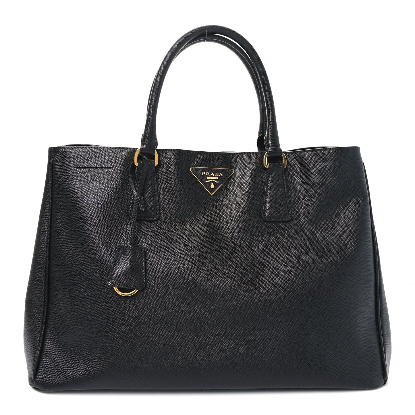 Saffiano Lux Large Tote Black