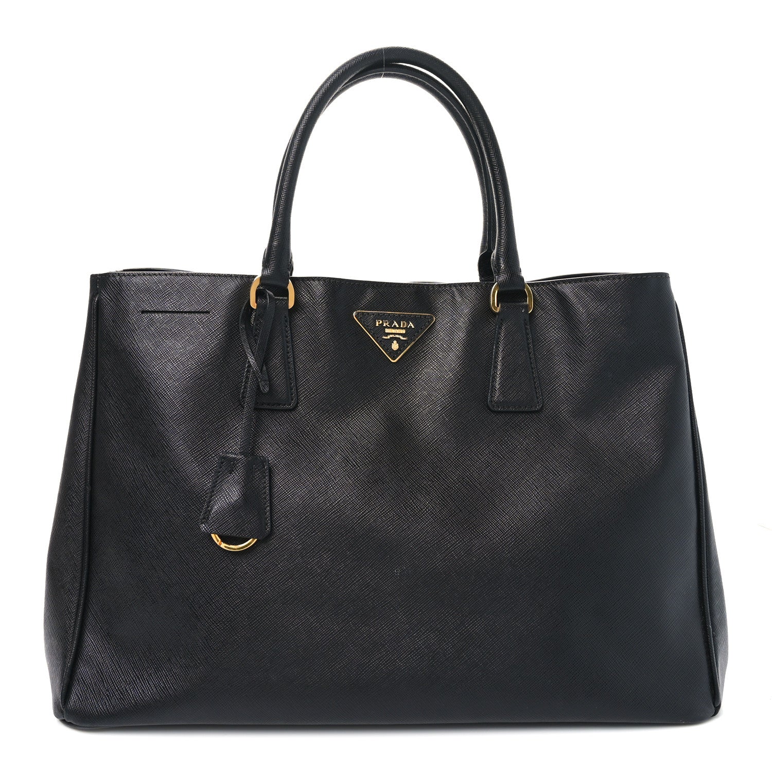 Prada Saffiano Lux Large Tote Black 1 of 9