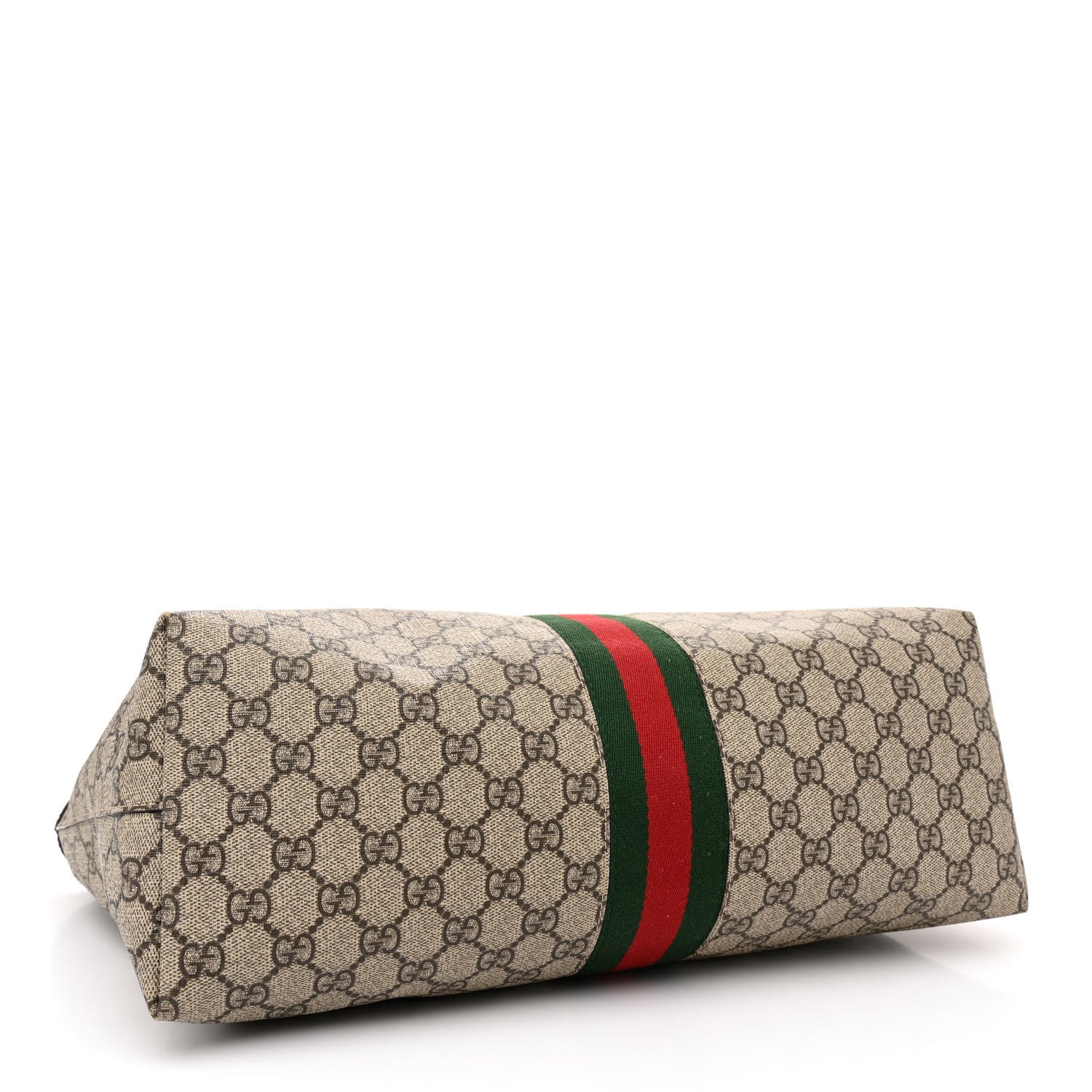 Gucci GG Supreme Monogram Medium Ophidia Shopping Tote Brown 4 of 12