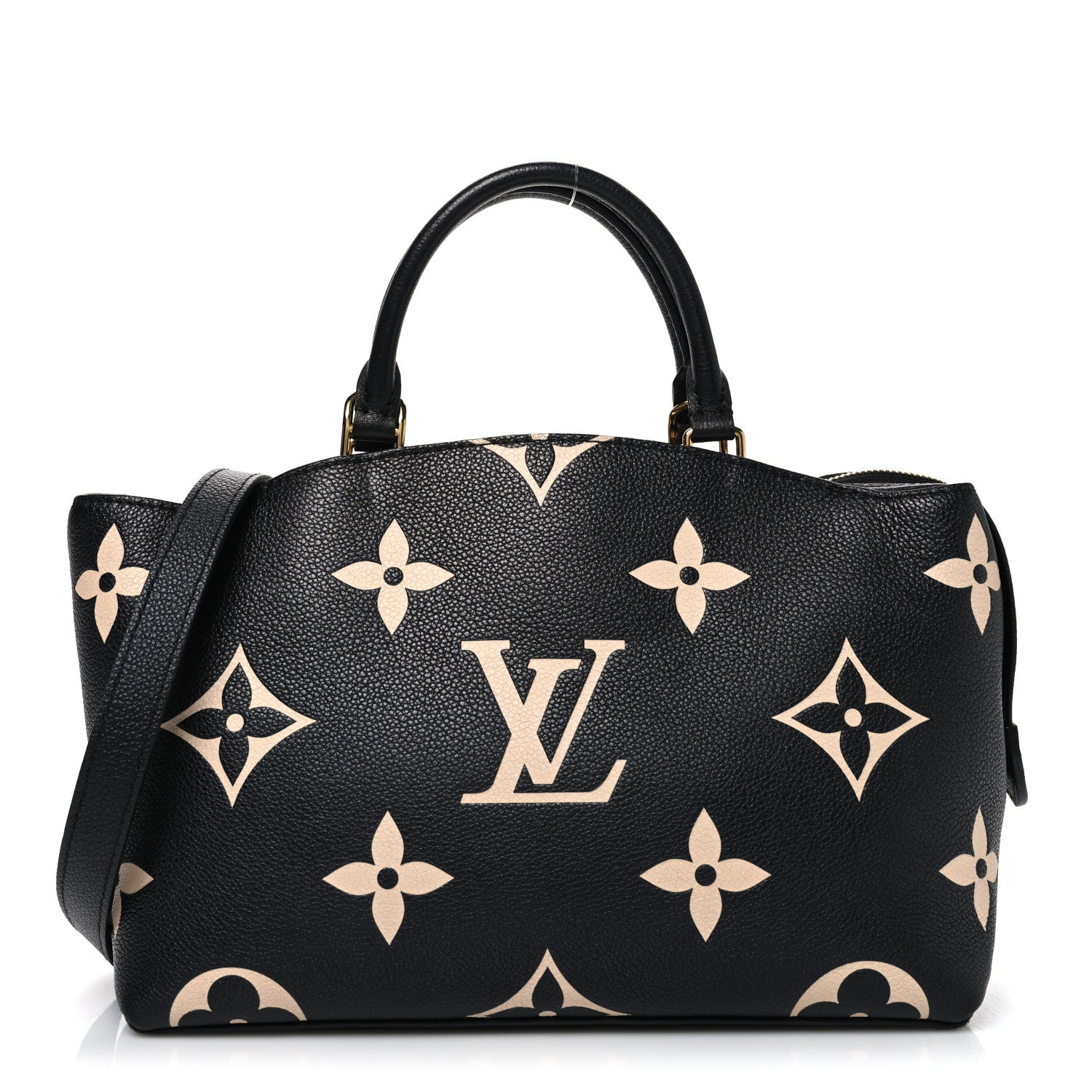 Louis Vuitton Empreinte Monogram Giant Petit Palais Black Beige 1 of 9