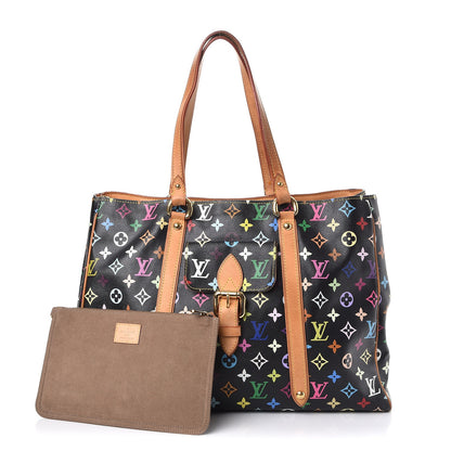 Louis Vuitton Monogram Multicolor Aurelia GM Black 3 of 17