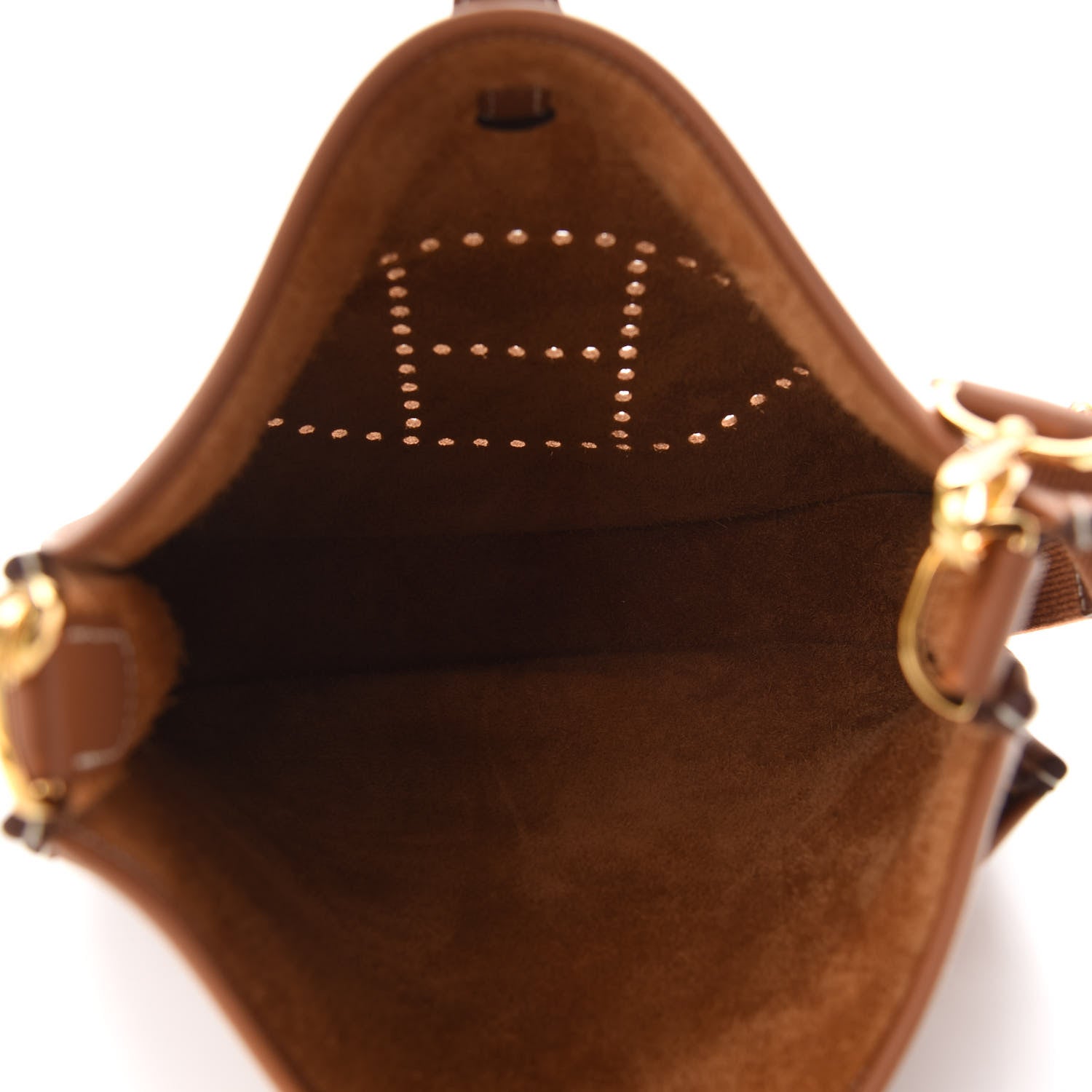 Hermes Taurillon Clemence Evelyne III PM Gold 5 of 9