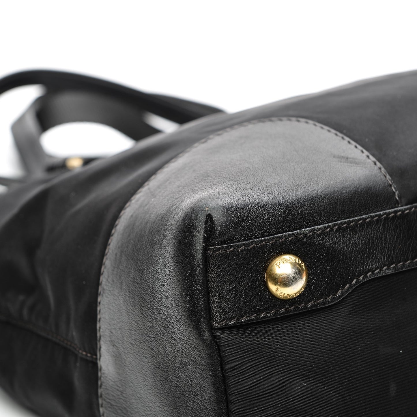 Tessuto Nylon Tote Nero Black