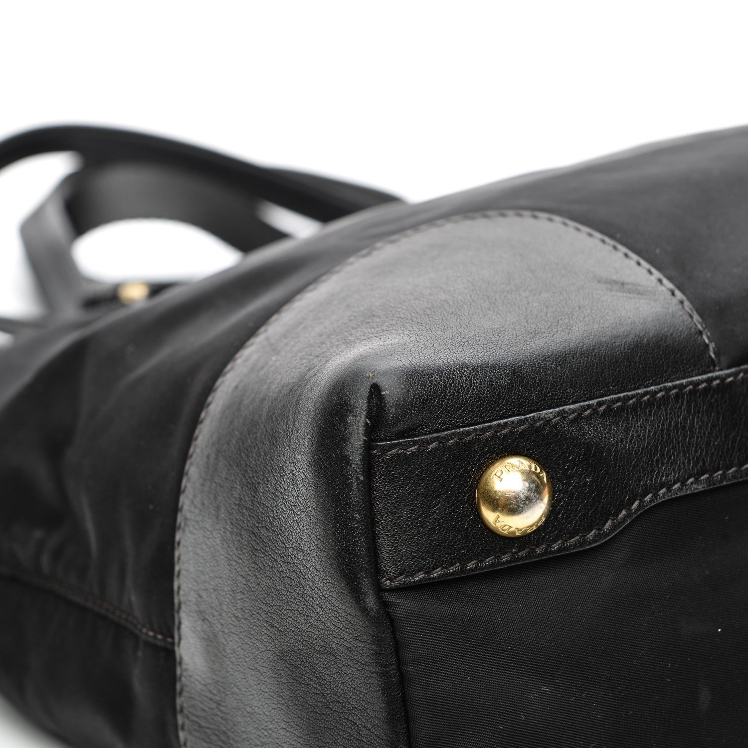 Prada Tessuto Nylon Tote Nero Black 10 of 12