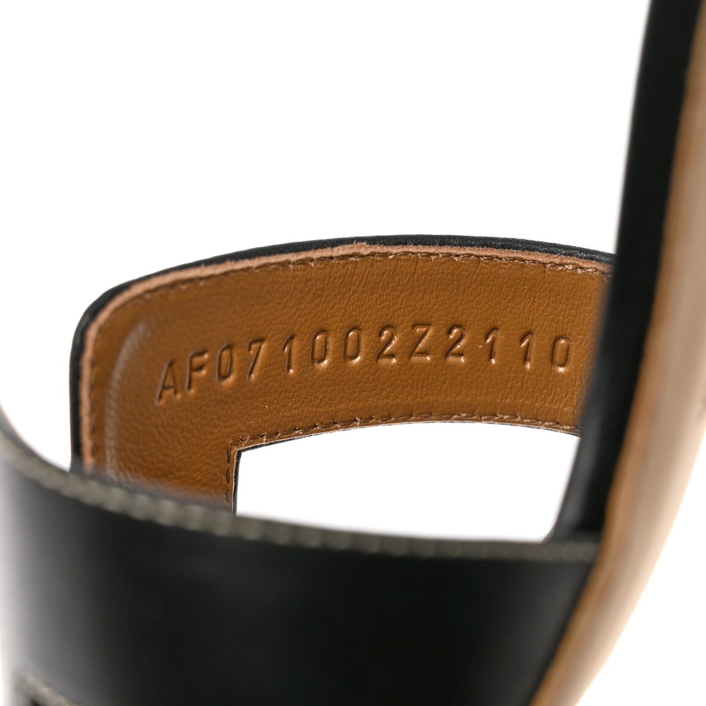 Calfskin Oasis Sandals 37 Black