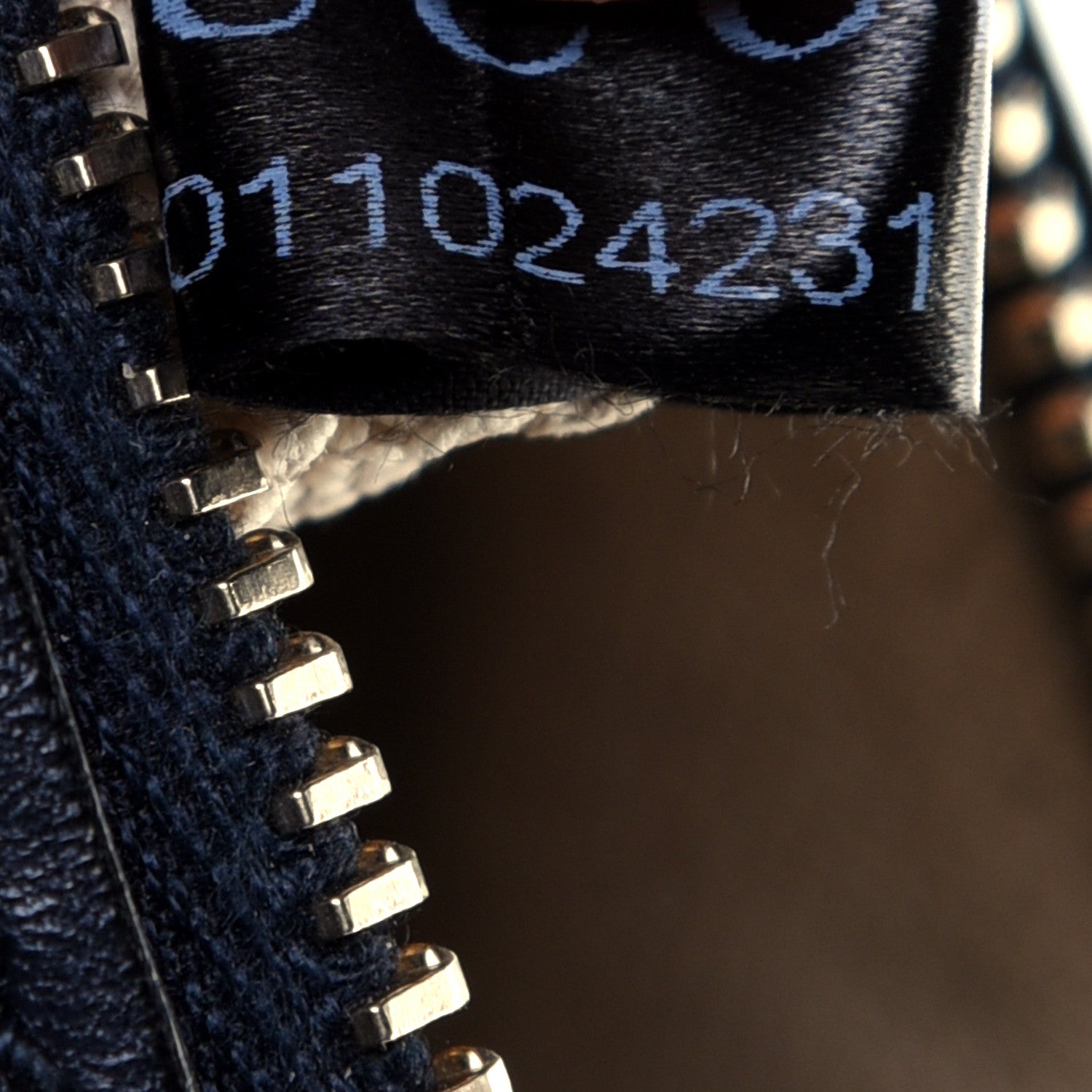 Gucci Monogram Vintage Web Small Boston Navy 12 of 18