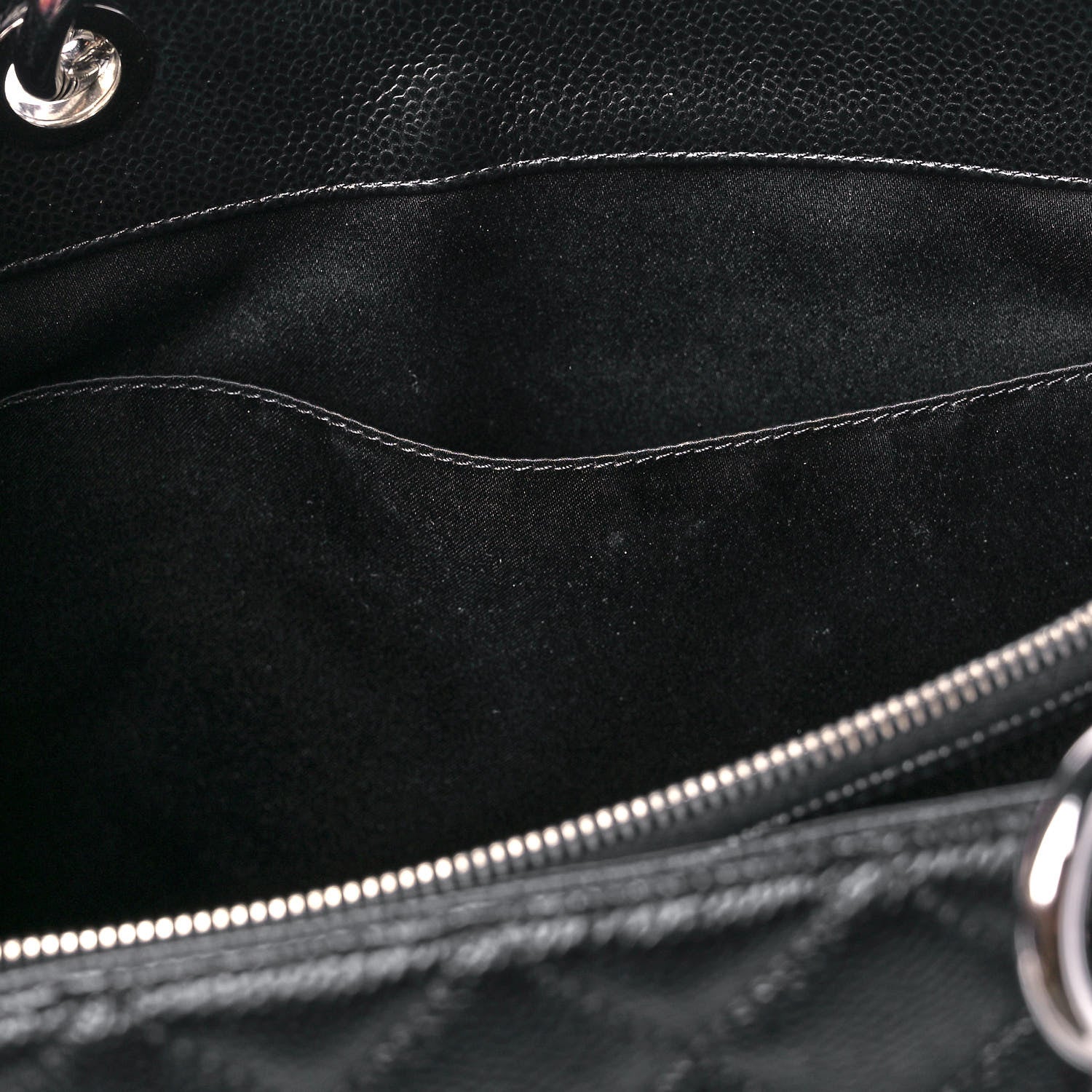 Chanel Caviar Quilted Grand Shopping Tote GST Black 10 of 10