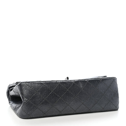 Chanel Metallic Sheepskin Quilted 2.55 Reissue 225 Flap Charcoal 6 of 15