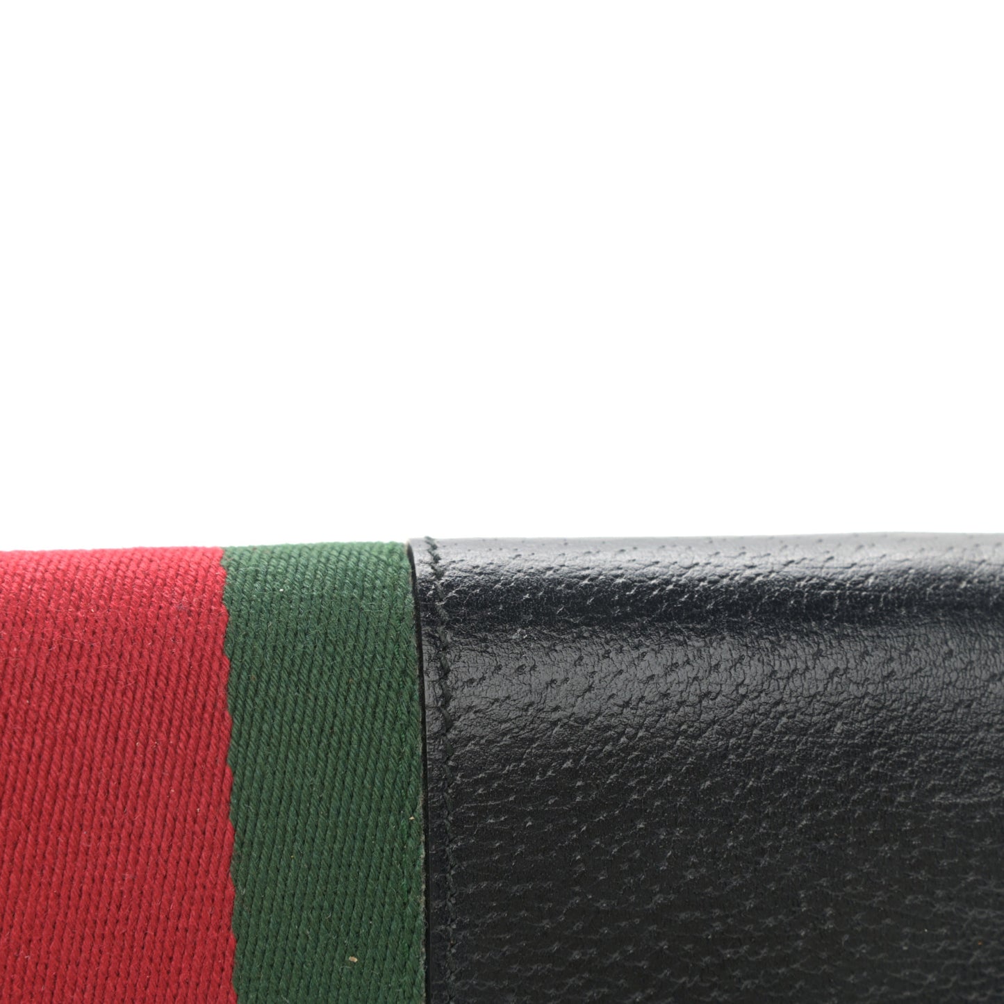 Calfskin Web Mini Dionysus Chain Wallet Black