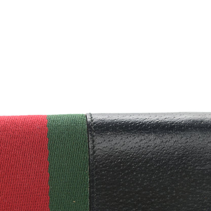 Gucci Calfskin Web Mini Dionysus Chain Wallet Black 11 of 13