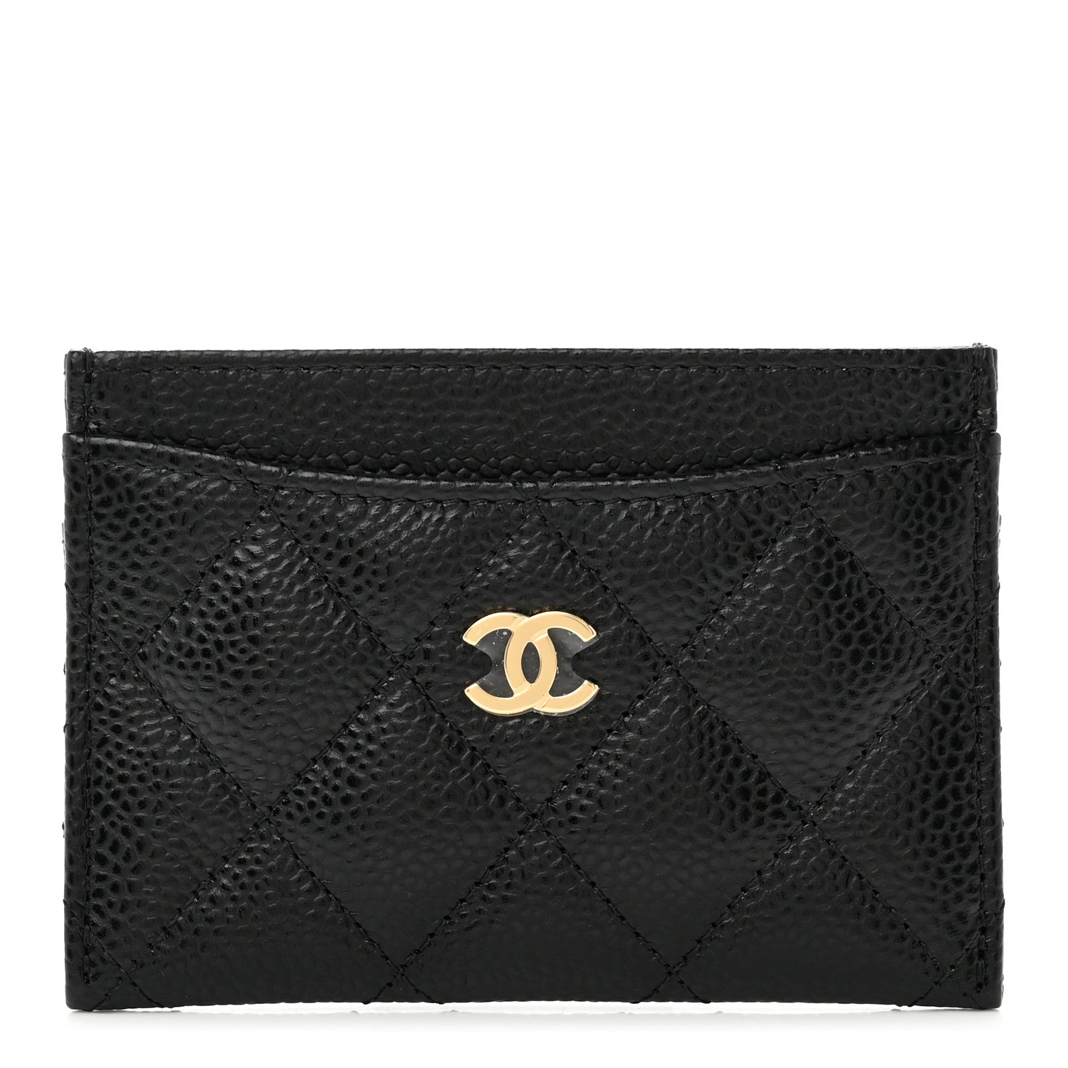 Chanel Caviar Quilted Card Holder Black 1 of 8