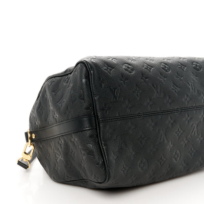 Louis Vuitton Empreinte Monogram Speedy Soft 30 Black 10 of 11