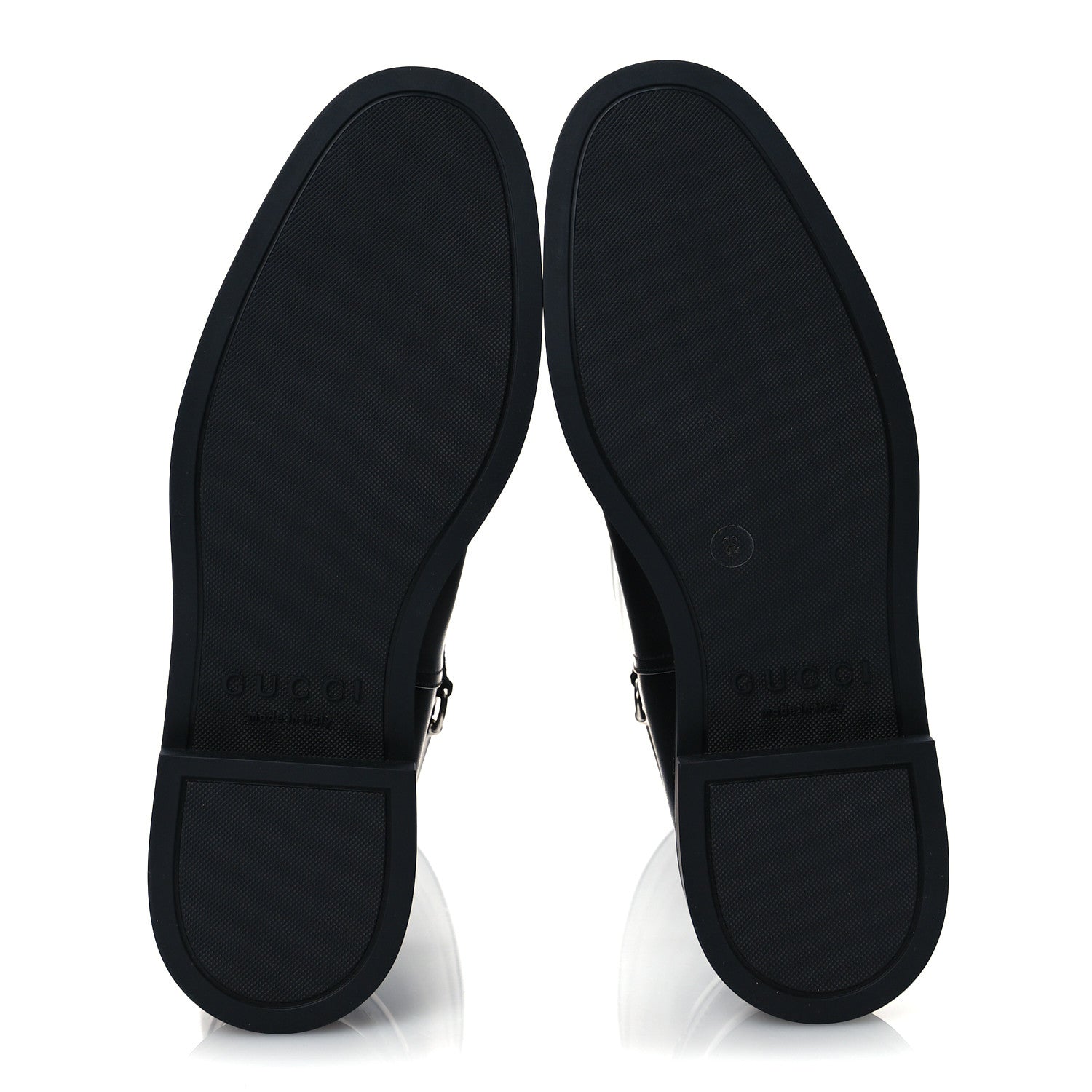 Gucci Shiny Calfskin Michelangelo Slim Horsebit Riding Boots 38 Black 6 of 11