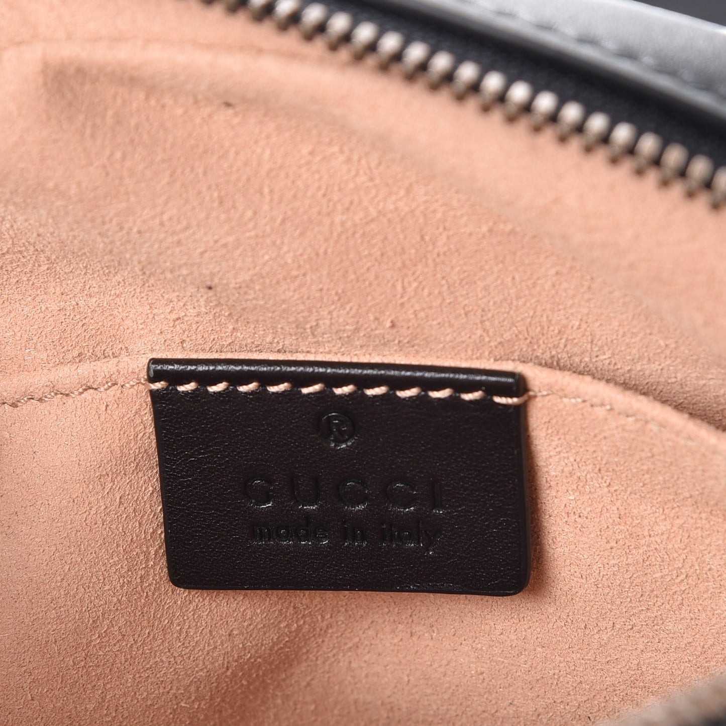 Calfskin Matelasse GG Marmont Belt Bag 75 30 Black
