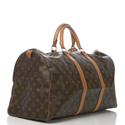 Louis Vuitton Monogram Keepall 50 2 of 15