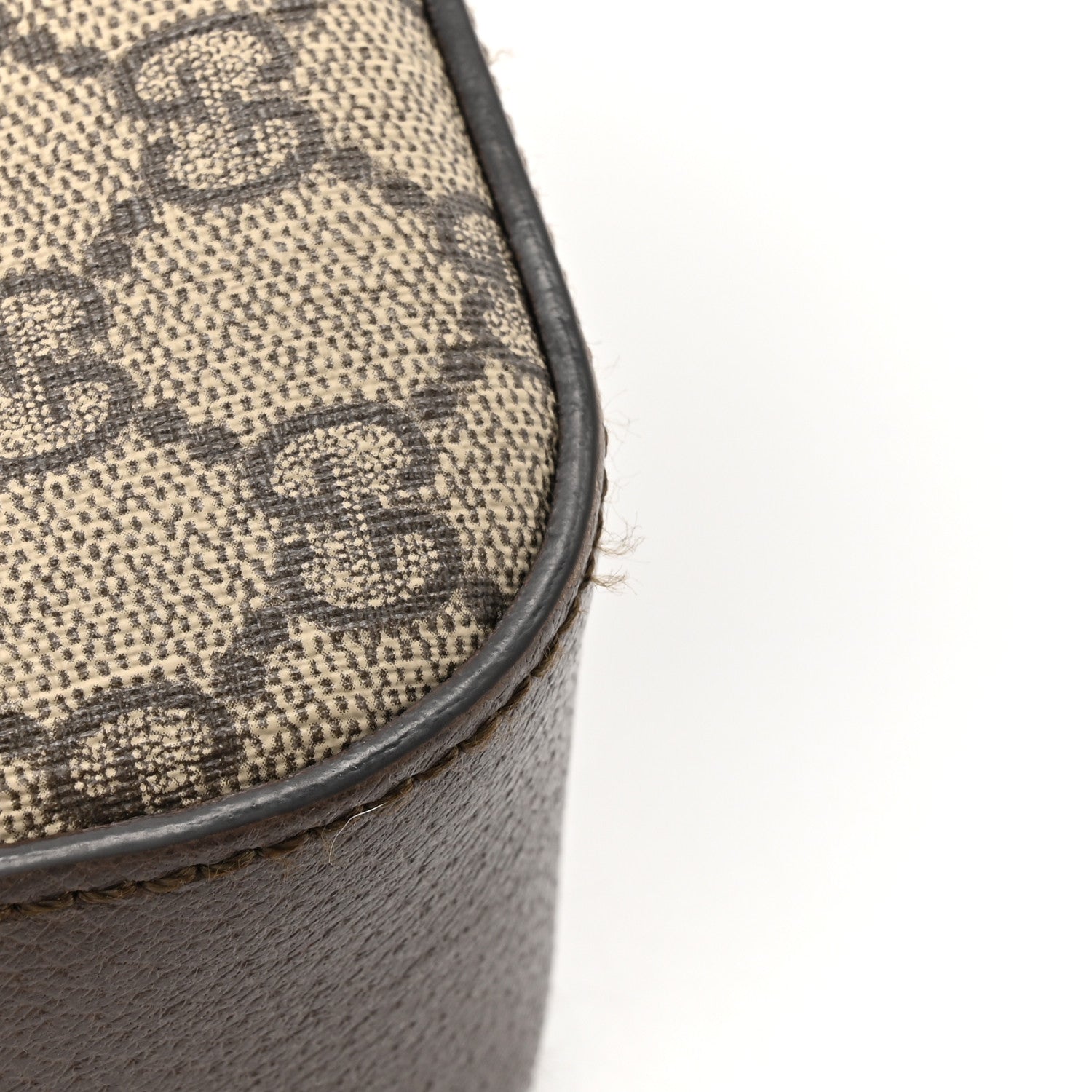 Gucci GG Supreme Monogram Web Neo Vintage Shoulder Bag Beige New Acero Crop 11 of 14