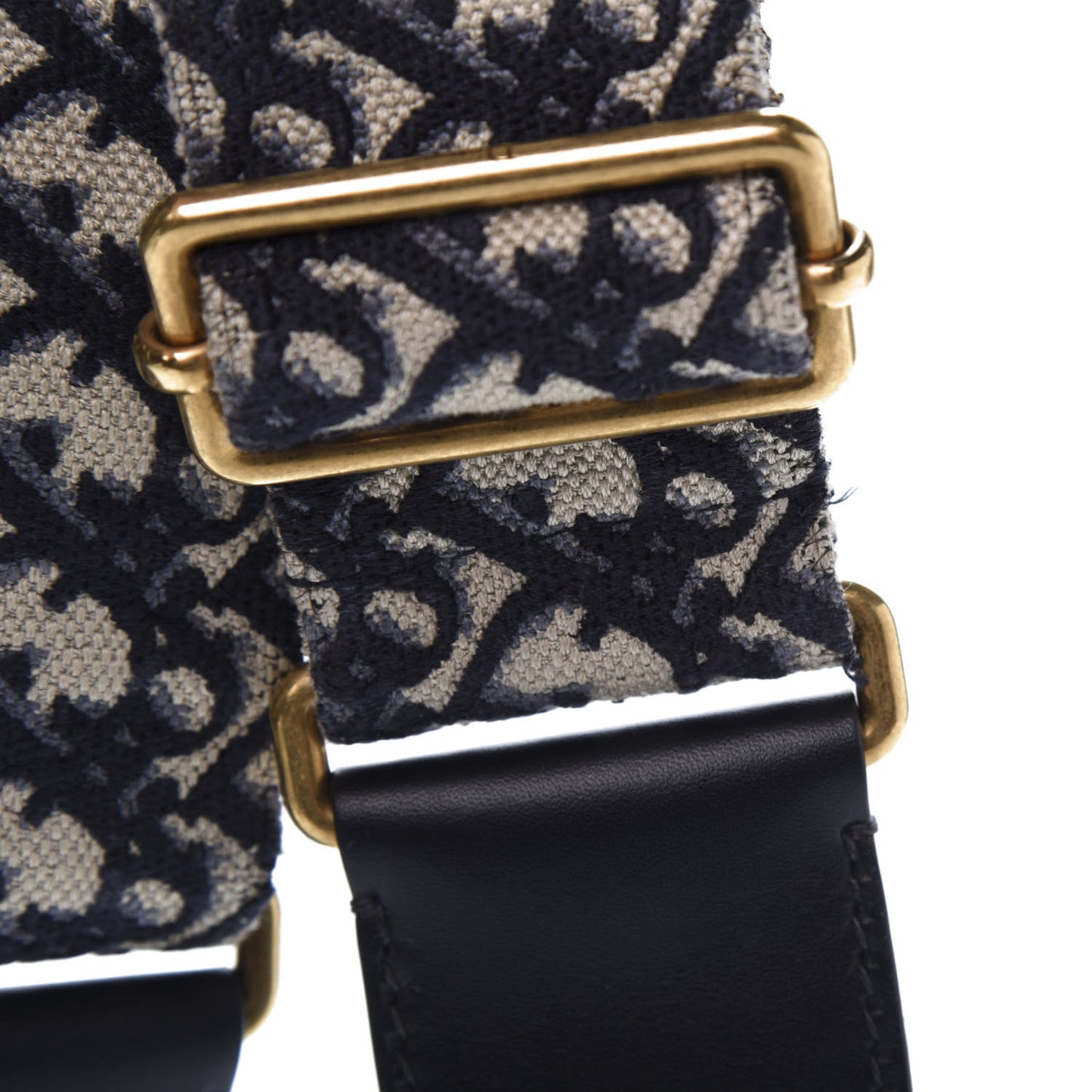 Oblique Adjustable Shoulder Strap Blue