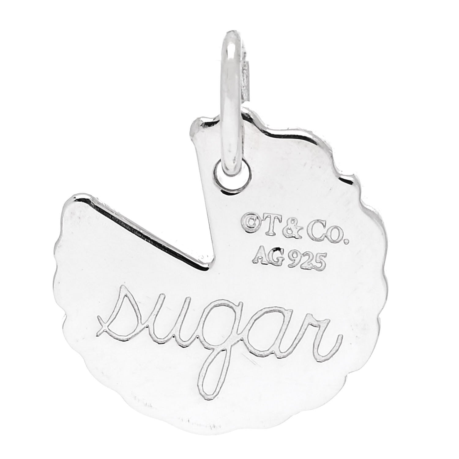 Tiffany Sterling Silver Sugar Pie Charm 3 of 4